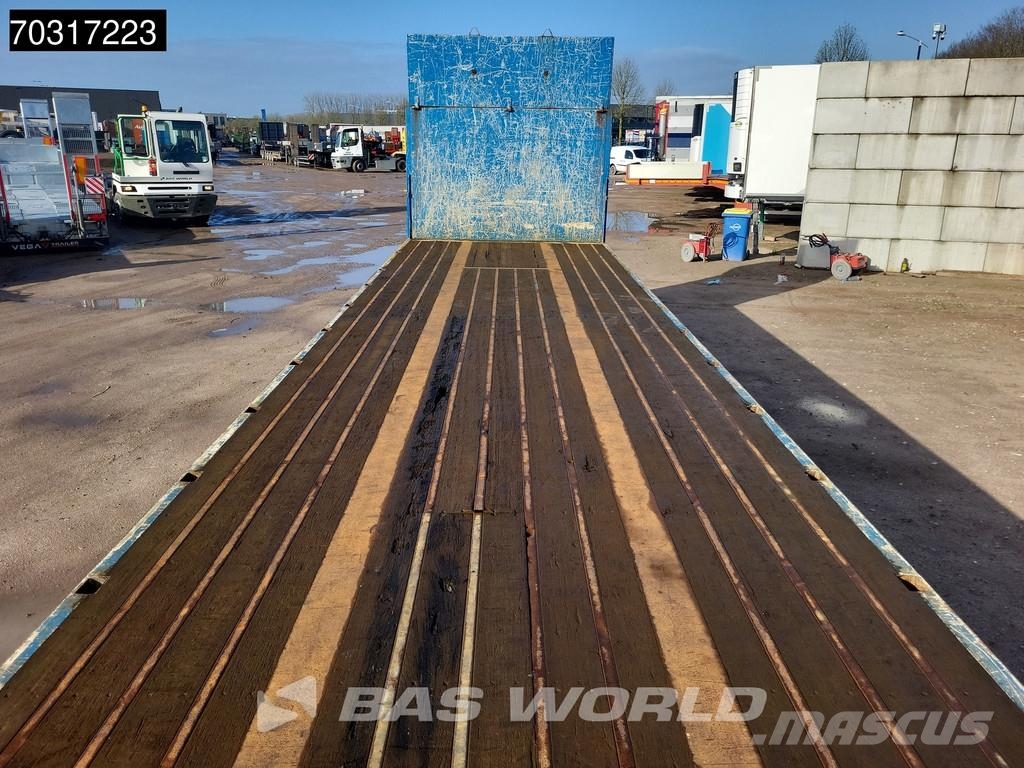 Fruehauf 1 Axle Steering Axle BPW Pritschenauflieger