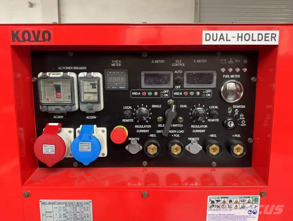 Kovo DIESEL WELDER 科沃发电电焊一体机 KH400DS Dieselgeneraattorit