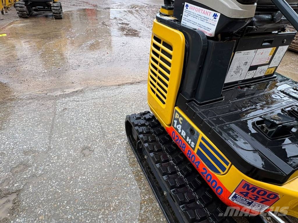 Komatsu PC 14 R-3HS حفارات صغيرة أقل من 7 طن (حفارات صغيرة)