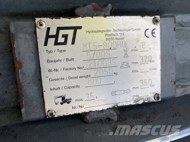 HGT MT5-HD-800-5 Polypgreifer ex. Fuchs MHL 360 (2559) خطاطيف