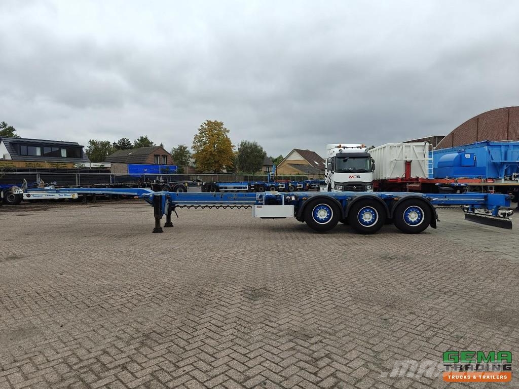 Pacton TXC343 3-Axle Valx - MULTI - Disc Brakes - Lift Ax Konteyner yari çekiciler