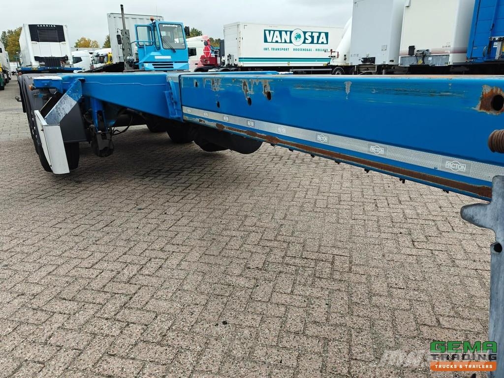 Pacton TXC343 3-Axle Valx - MULTI - Disc Brakes - Lift Ax Konteyner yari çekiciler