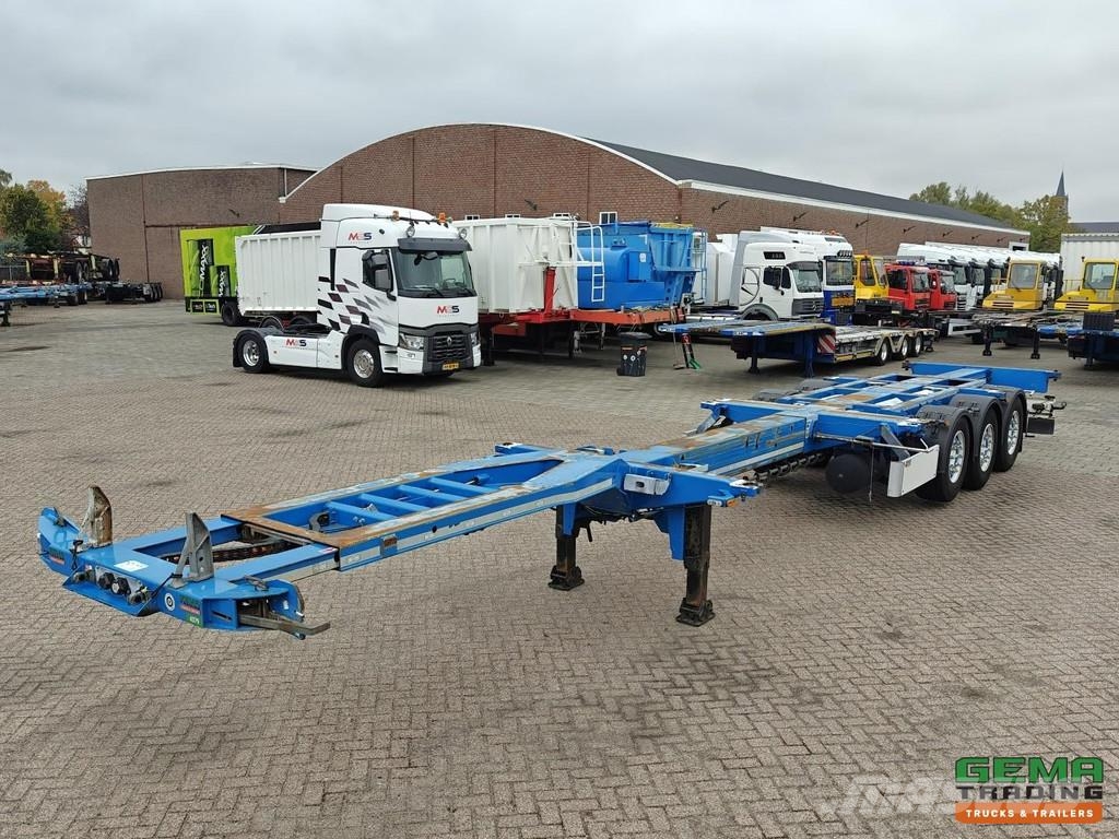 Pacton TXC343 3-Axle Valx - MULTI - Disc Brakes - Lift Ax Konteyner yari çekiciler