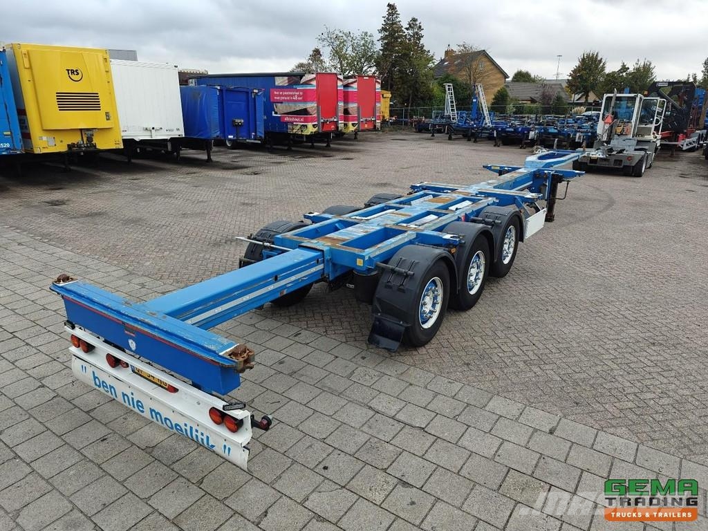 Pacton TXC343 3-Axle Valx - MULTI - Disc Brakes - Lift Ax Konteyner yari çekiciler