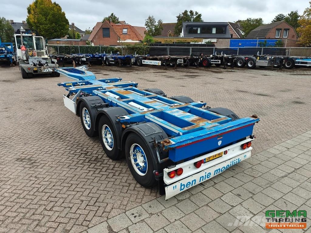 Pacton TXC343 3-Axle Valx - MULTI - Disc Brakes - Lift Ax Konteyner yari çekiciler