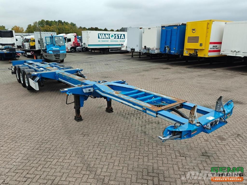 Pacton TXC343 3-Axle Valx - MULTI - Disc Brakes - Lift Ax Konteyner yari çekiciler