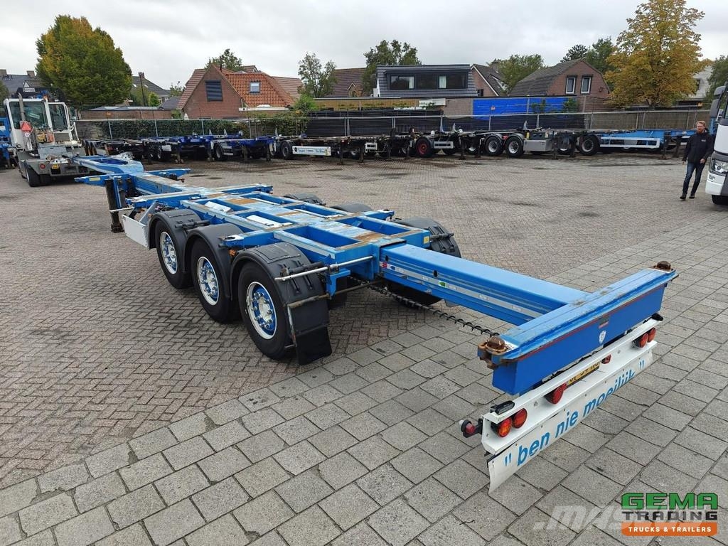 Pacton TXC343 3-Axle Valx - MULTI - Disc Brakes - Lift Ax Konteyner yari çekiciler