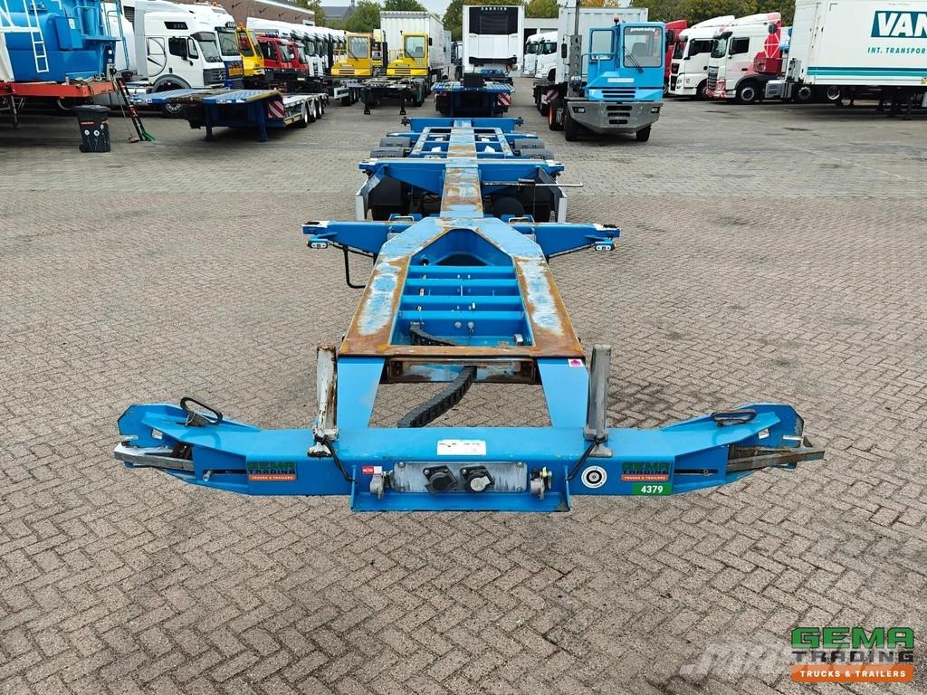 Pacton TXC343 3-Axle Valx - MULTI - Disc Brakes - Lift Ax Konteyner yari çekiciler