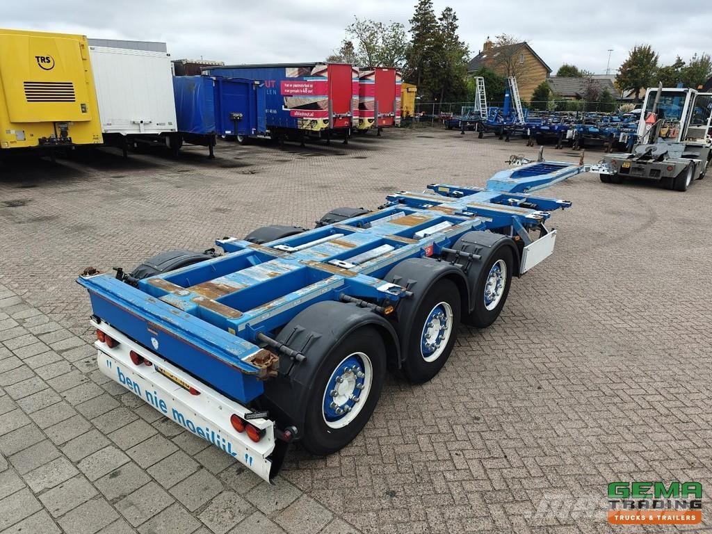 Pacton TXC343 3-Axle Valx - MULTI - Disc Brakes - Lift Ax Konteyner yari çekiciler