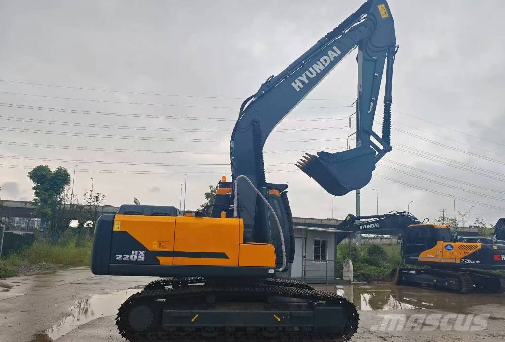Hyundai HX 220 HD Bageri guseničari