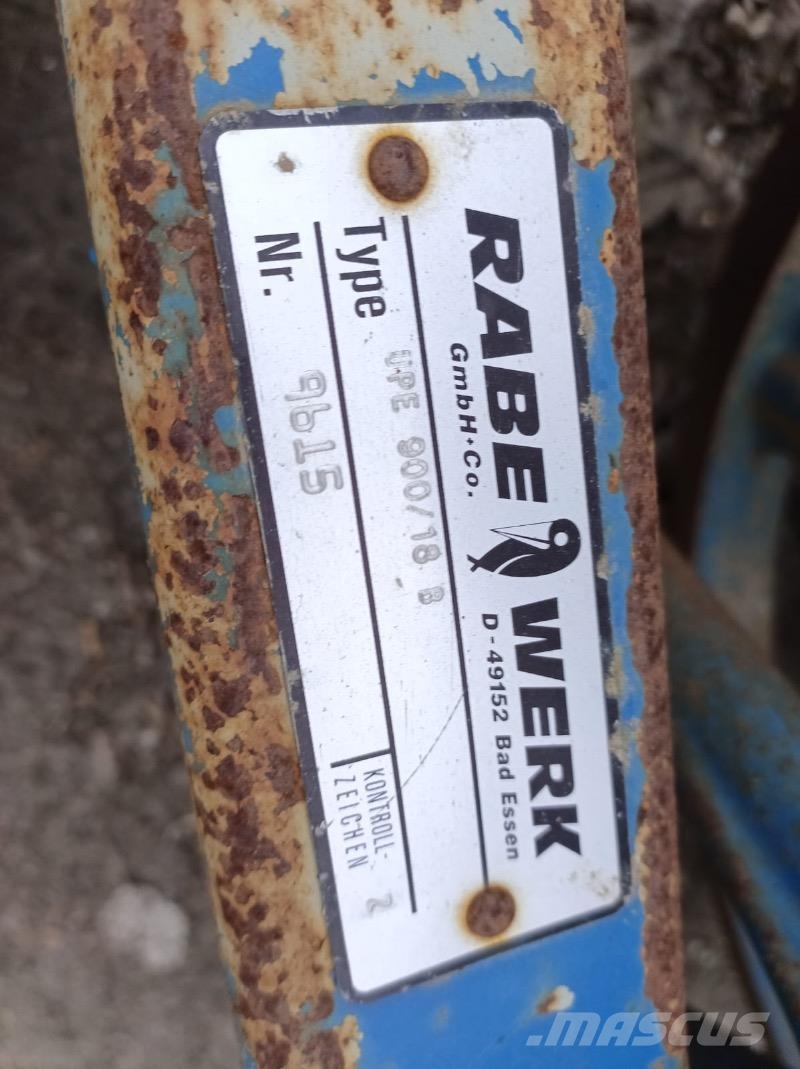 Rabe UPE 900/18 B Otros rodillos