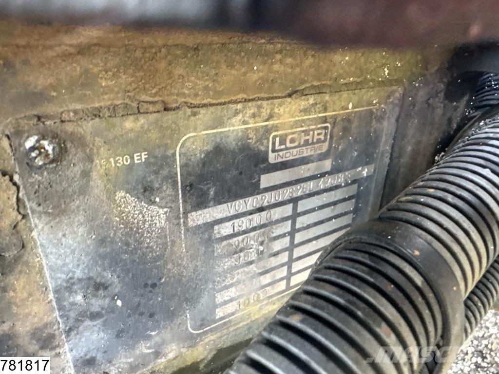 Volvo FM 460 EURO 6, Lohr, Eurolohr Camiones tractor