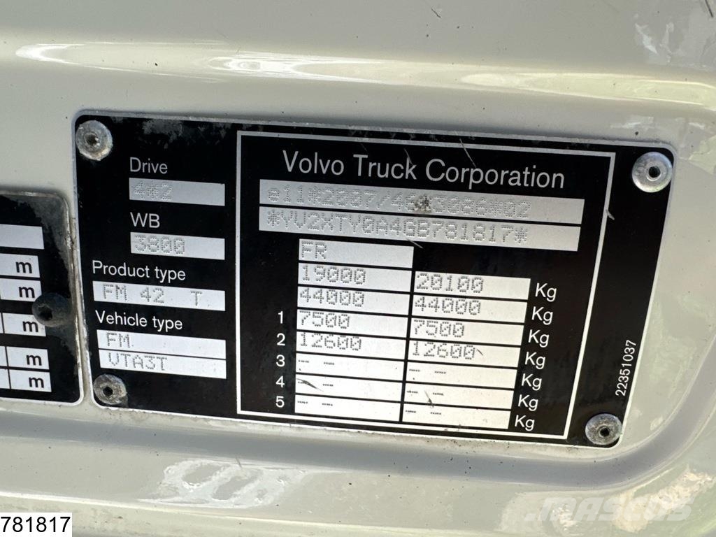 Volvo FM 460 EURO 6, Lohr, Eurolohr Sattelzugmaschinen