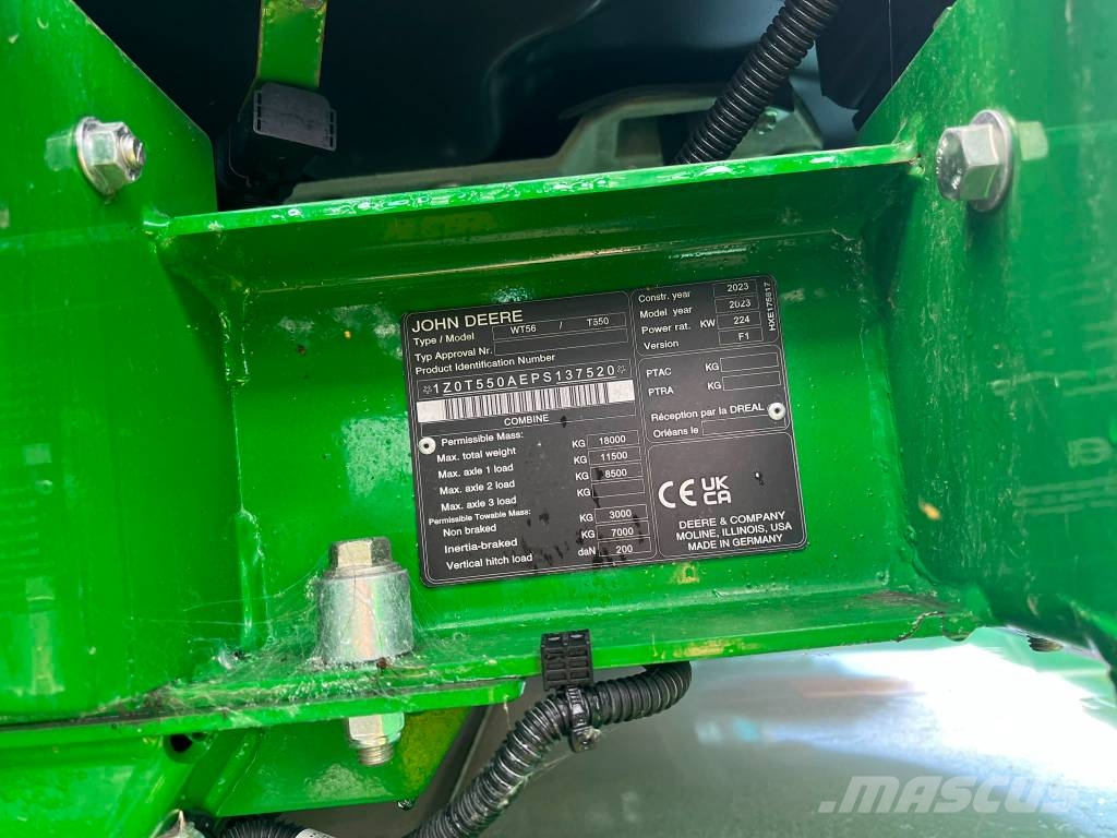 John Deere T 550i Combine de secerat