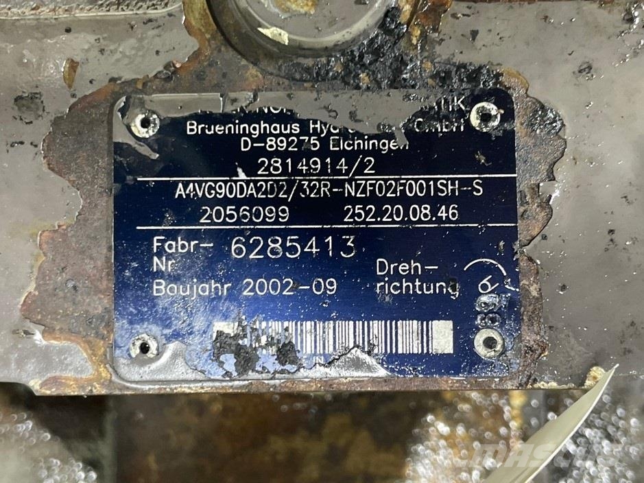 Volvo 2814914/2-Brueninghaus Hydromatik A4VG90-Gearpump Hydraulik