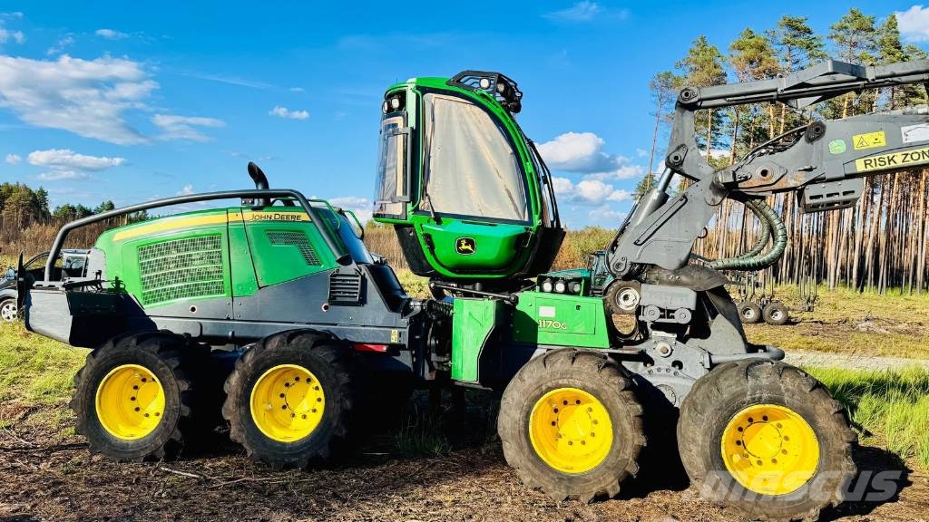 John Deere 1170 G Харвестеры