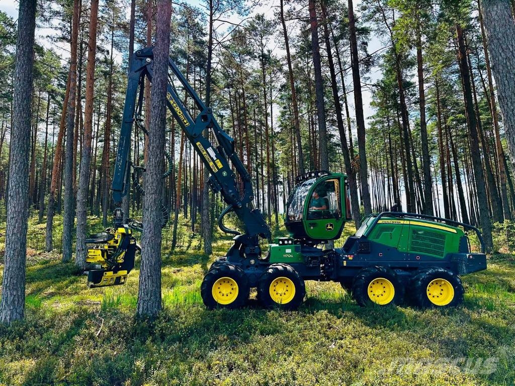 John Deere 1170 G Харвестеры