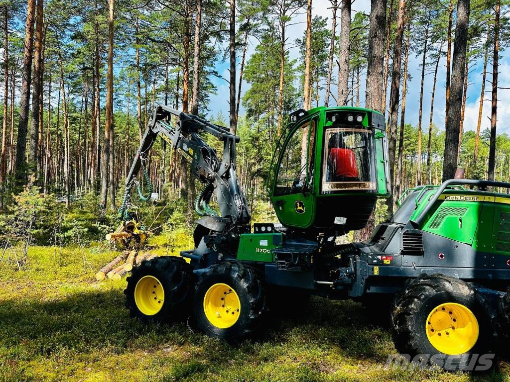 John Deere 1170 G Харвестеры