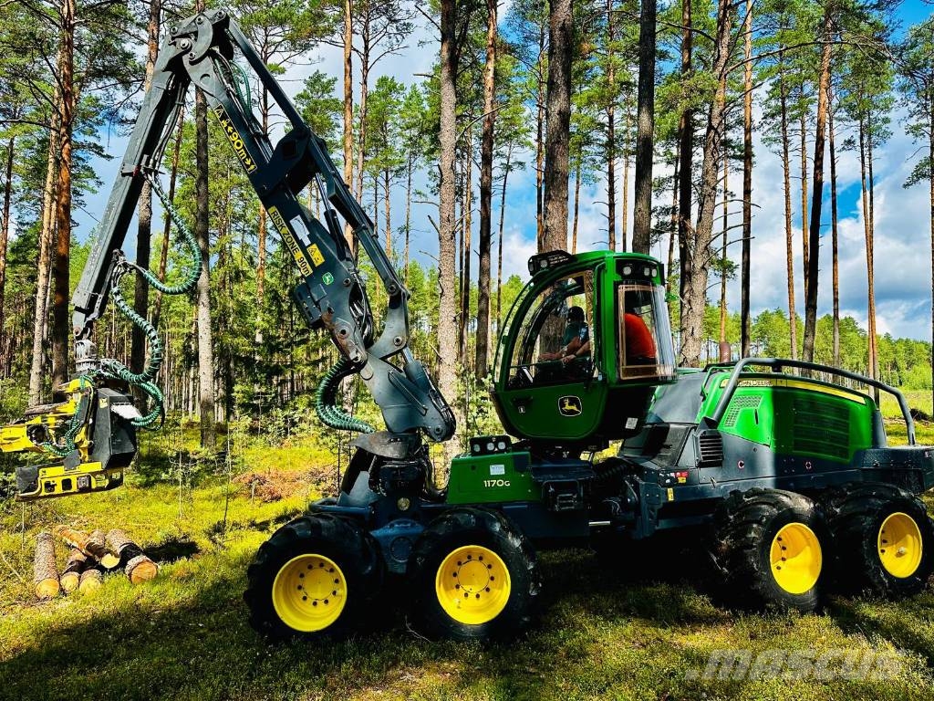 John Deere 1170 G Харвестеры