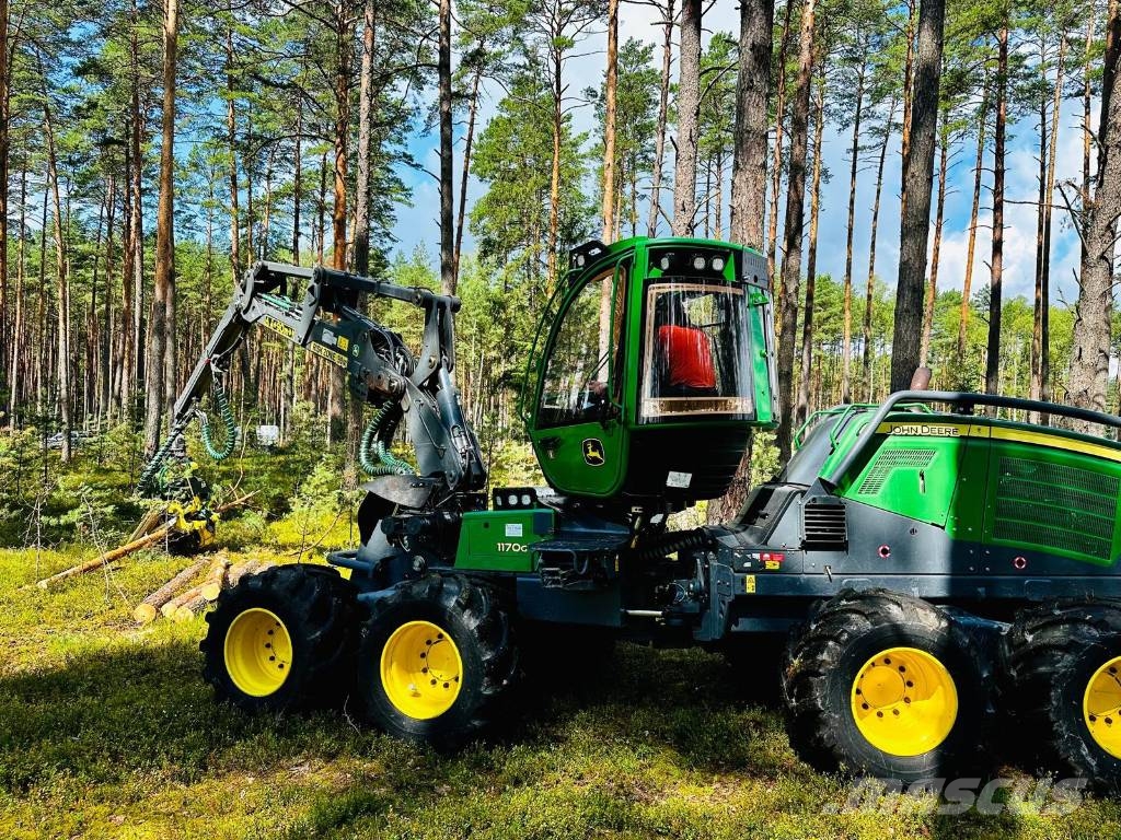 John Deere 1170 G Харвестеры