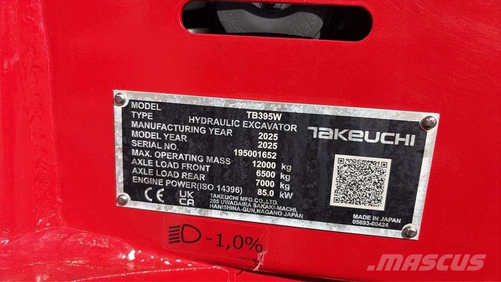 Takeuchi TB395W Spezialbagger