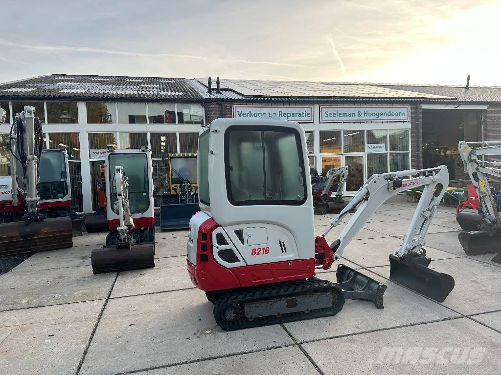 Takeuchi TB 216 Mini bagri <7t