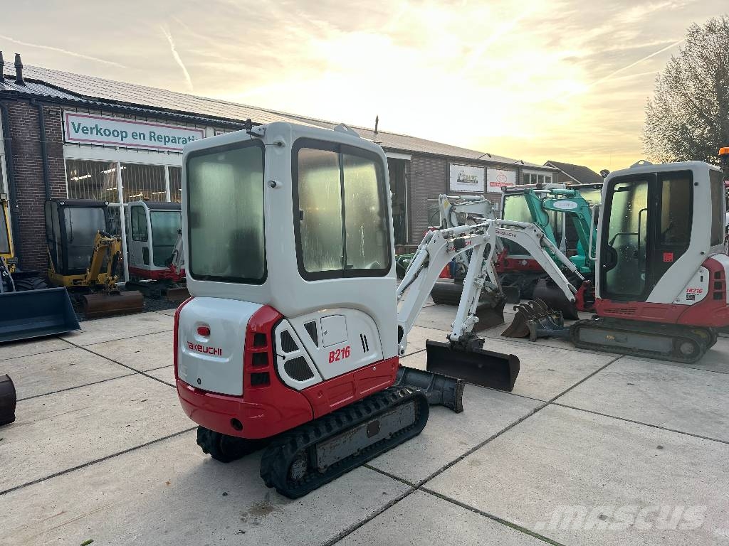 Takeuchi TB 216 Mini bagri <7t