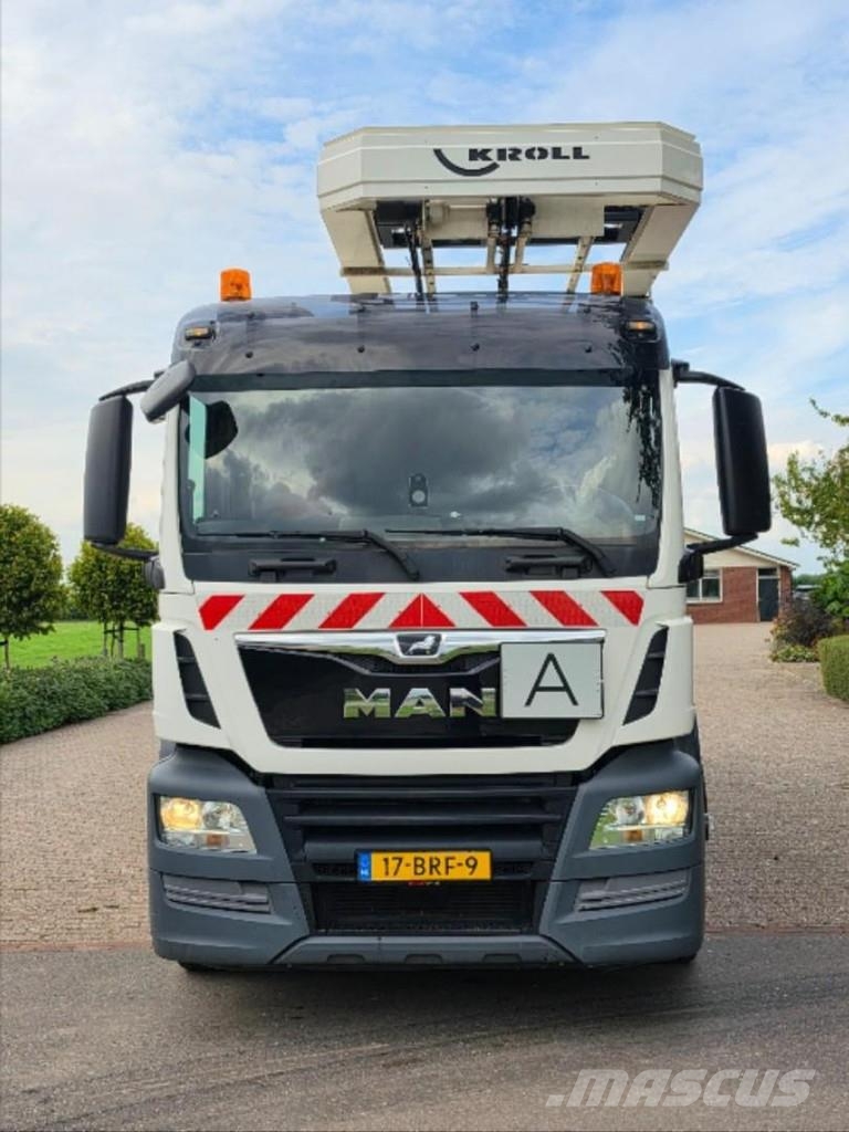 MAN TGS 28,470 KROLLCOMBI K14.0/28P!! 89,000 km and 2, Camiones aspiradores/combi