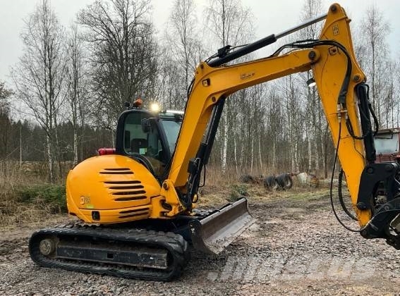 JCB 8085 ZTS Малые экскаваторы 7т-12т