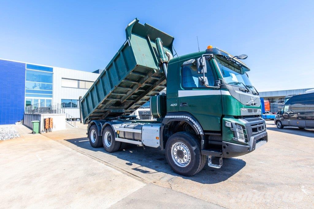 Volvo FMX 420 -6x6 - TIPPER / TRACTOR Billenő teherautók