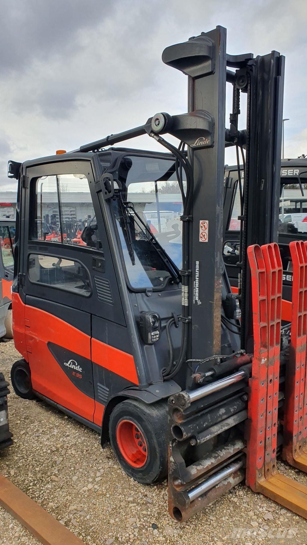 Linde E35HL Електрически вилични кари-повдигачи