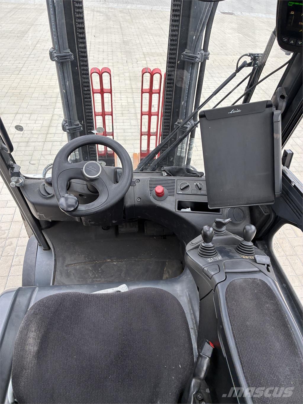 Linde E35HL شاحنات ذات رافعات شوكية تعمل بالكهرباء