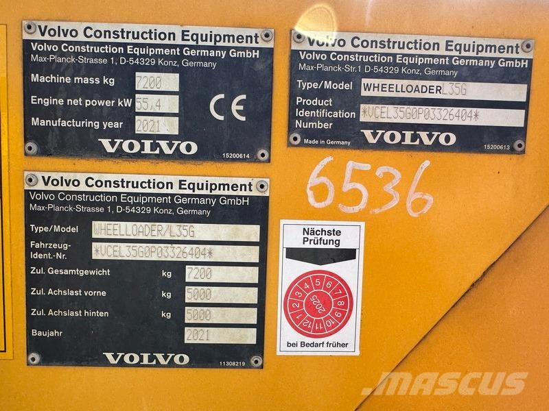 Volvo L 35 G 轮式装载机