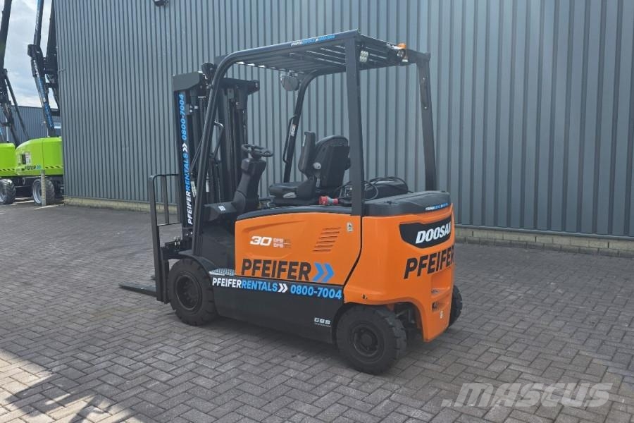 Doosan B30X-7 Plus Electric, 3 Tons Capacity, Lift Height شاحنات الديزل