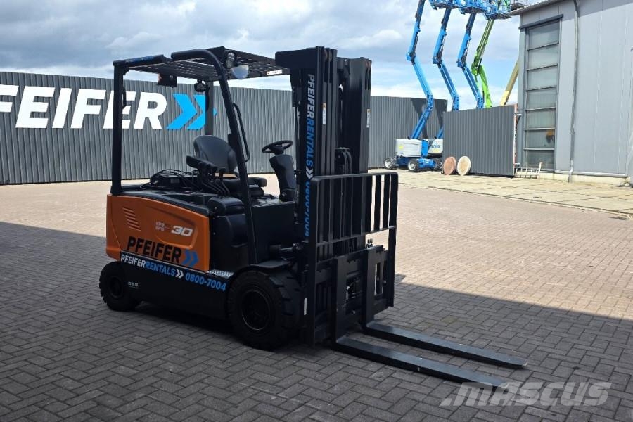 Doosan B30X-7 Plus Electric, 3 Tons Capacity, Lift Height شاحنات الديزل