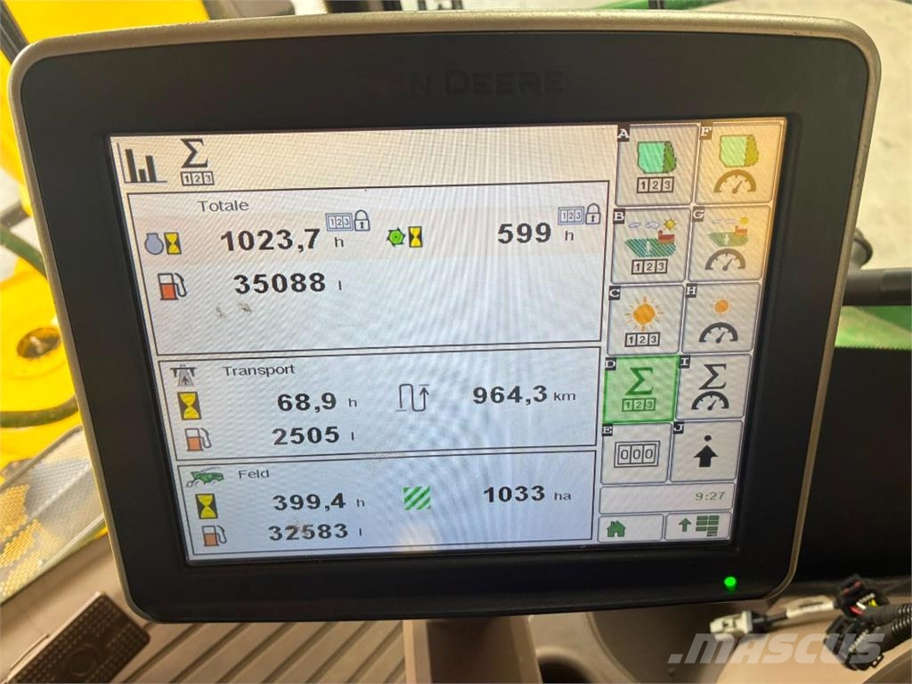 John Deere 9700i ProDrive 40 km/h inkl. Kemper 475 Plus Maisg Cosechadoras de forraje