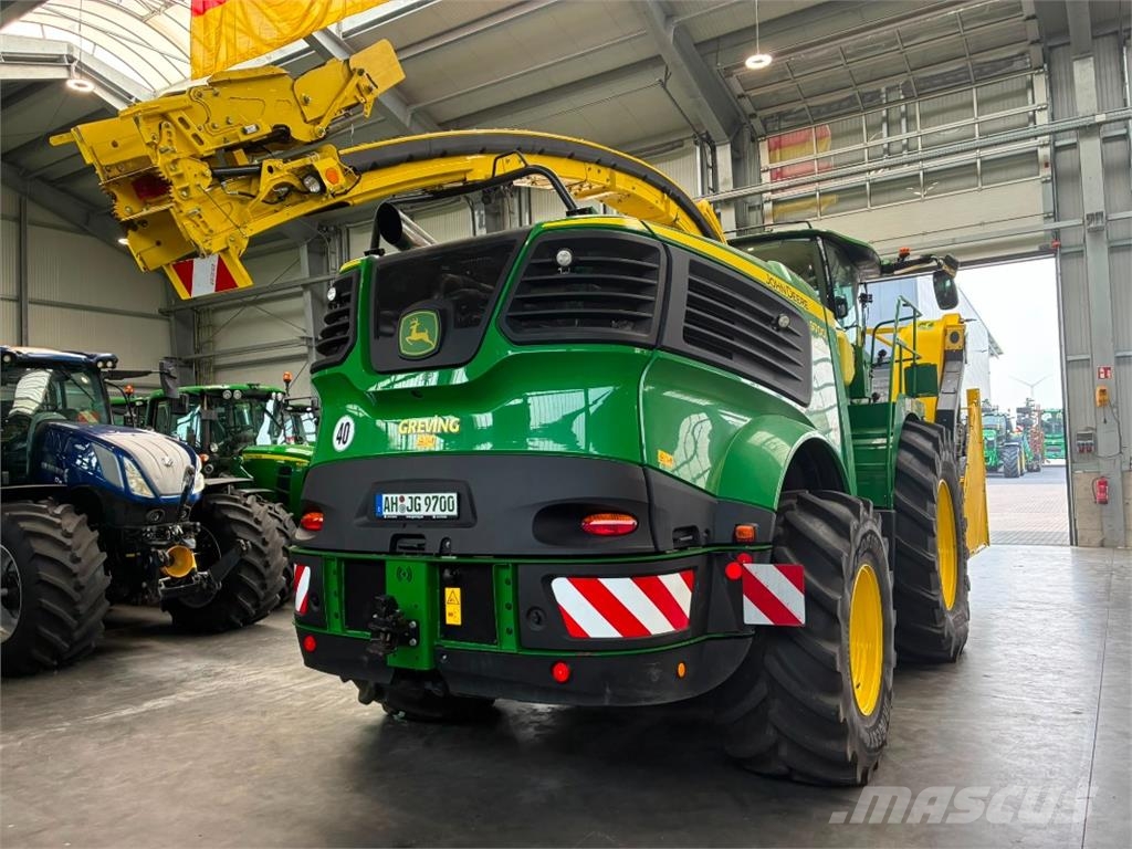 John Deere 9700i ProDrive 40 km/h inkl. Kemper 475 Plus Maisg Cosechadoras de forraje