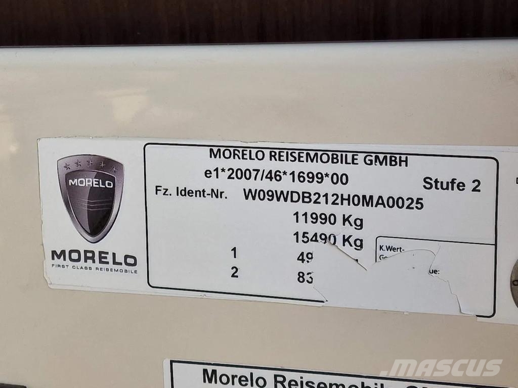 Mercedes-Benz Morelo Palace Liner 97 GO Slide-Out 300pk Slide-Ou 모터홈 및 카라반