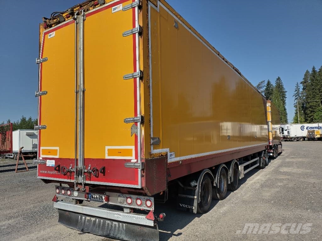 Volvo FH13 6x4 toplift ketjupurku +Toplift 5 aks. Kärty Flis-lastbiler