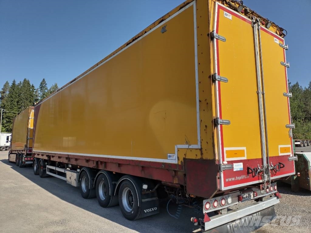 Volvo FH13 6x4 toplift ketjupurku +Toplift 5 aks. Kärty Flis-lastbiler
