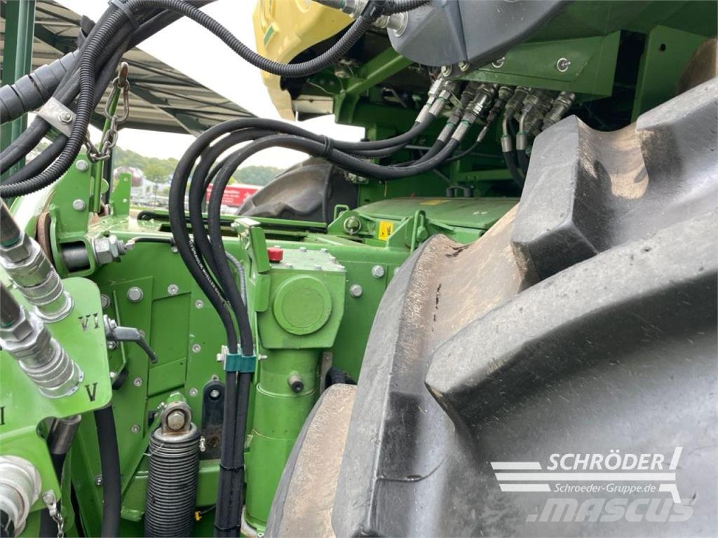 Krone BIG X 630 + EASYFLOW + XCOLLECT 750-3 Pašarų ruošimo technika