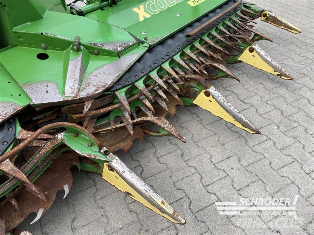 Krone BIG X 630 + EASYFLOW + XCOLLECT 750-3 Pašarų ruošimo technika