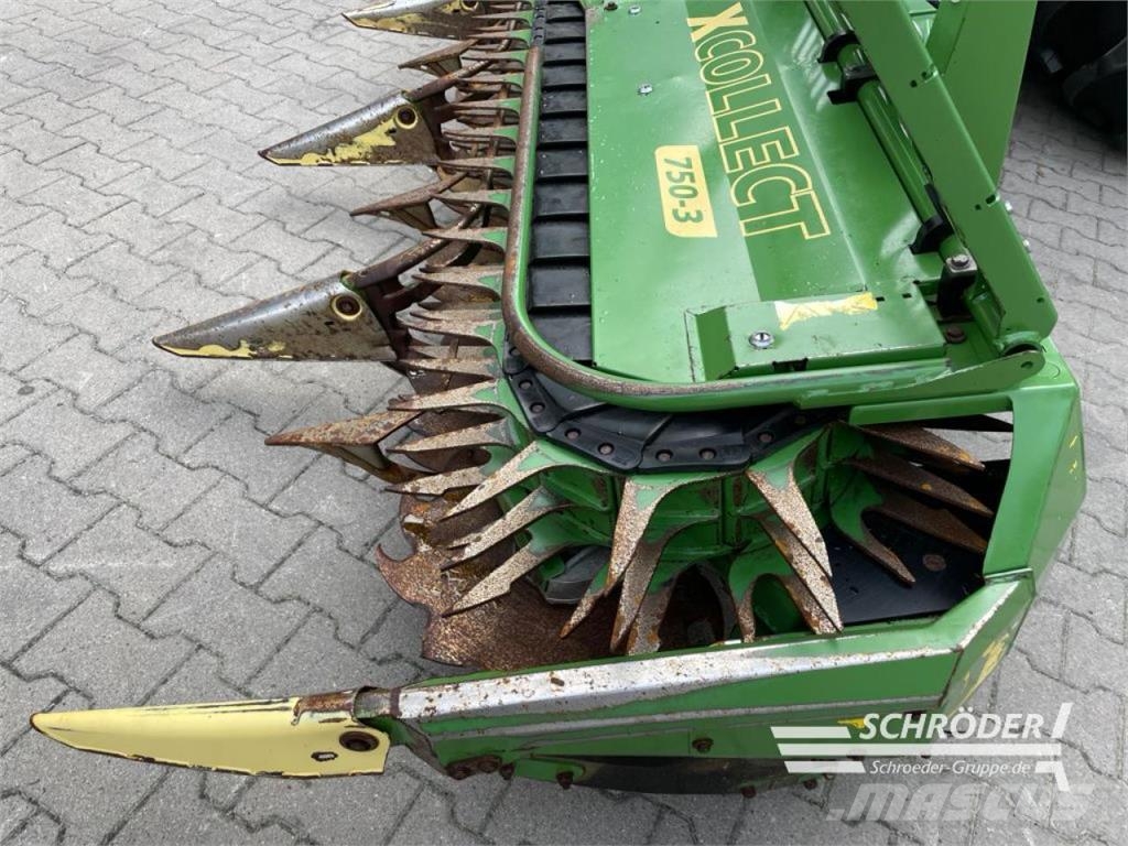 Krone BIG X 630 + EASYFLOW + XCOLLECT 750-3 Pašarų ruošimo technika
