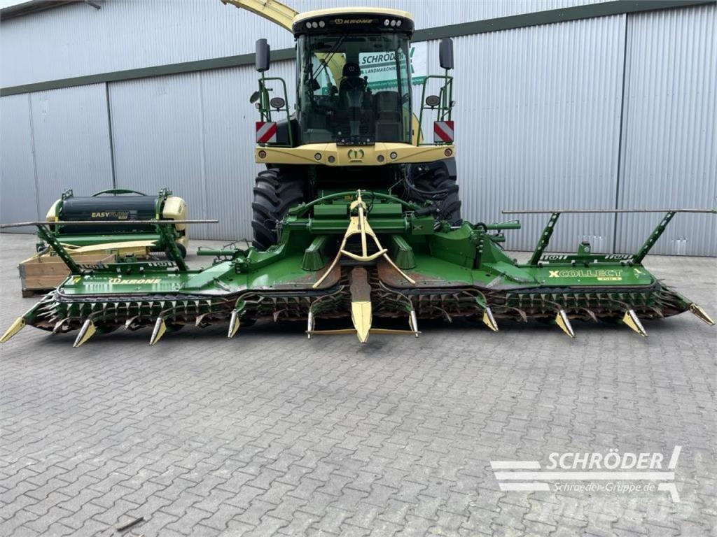 Krone BIG X 630 + EASYFLOW + XCOLLECT 750-3 Pašarų ruošimo technika