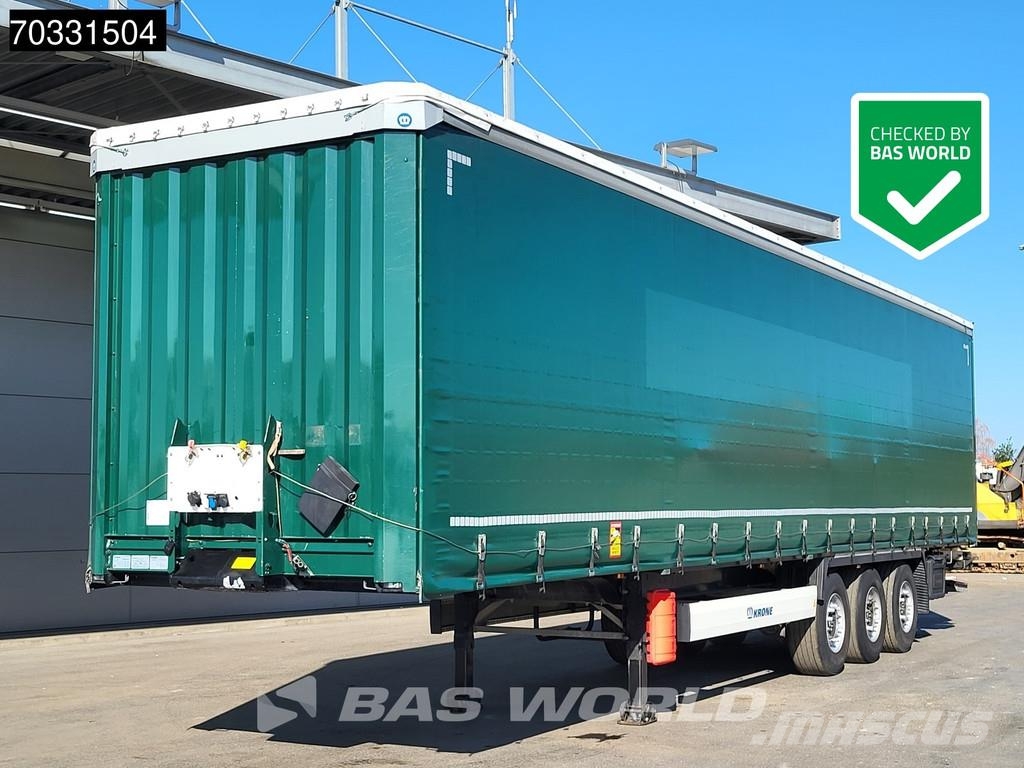 Krone SD Tailgate Lift Axle LBW Antivandlism Tents puspiekabes