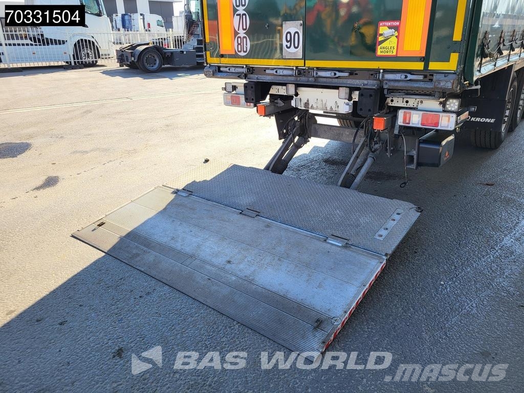 Krone SD Tailgate Lift Axle LBW Antivandlism Tents puspiekabes