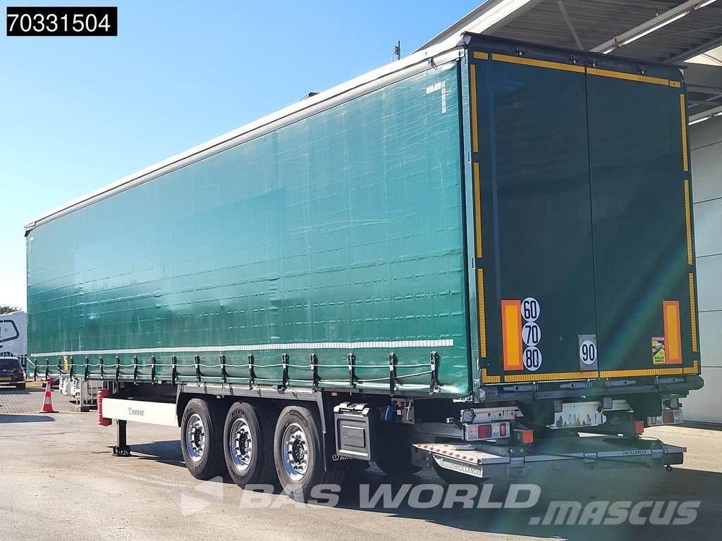 Krone SD Tailgate Lift Axle LBW Antivandlism Tents puspiekabes