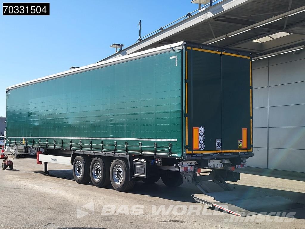 Krone SD Tailgate Lift Axle LBW Antivandlism Tents puspiekabes