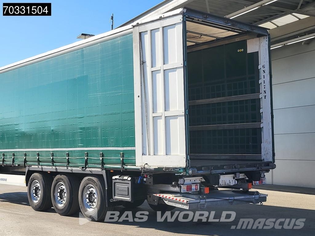 Krone SD Tailgate Lift Axle LBW Antivandlism Tents puspiekabes