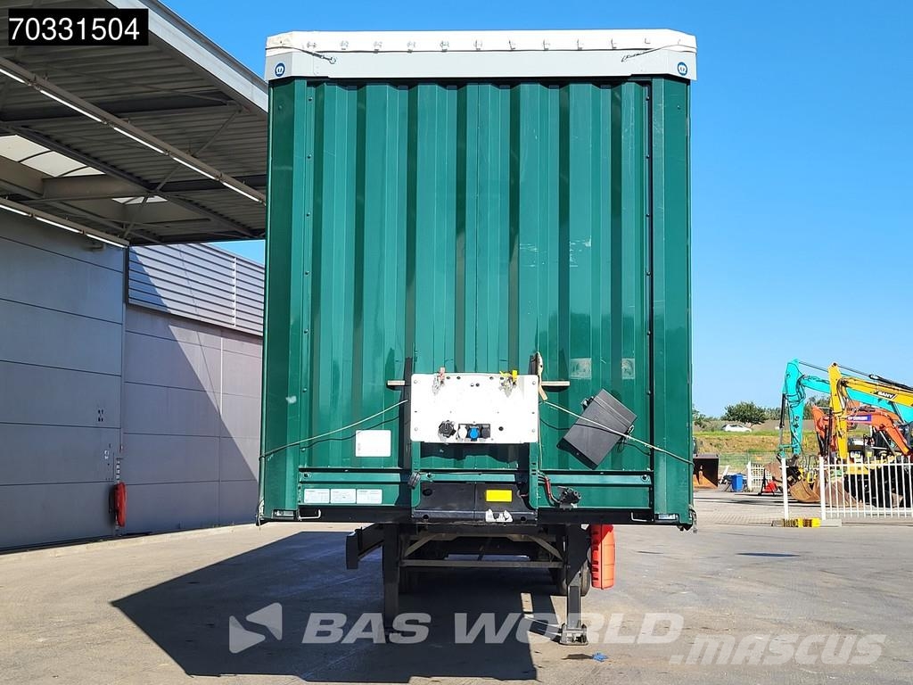 Krone SD Tailgate Lift Axle LBW Antivandlism Tents puspiekabes